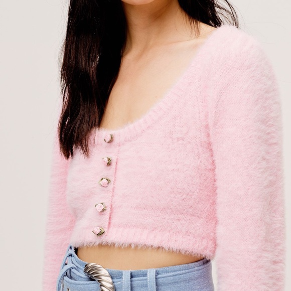 For Love And Lemons Sweaters - NWOT For Love and Lemons Anastasia cardigan